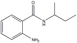 2--氨基-N-异丁基苯甲酰胺结构式