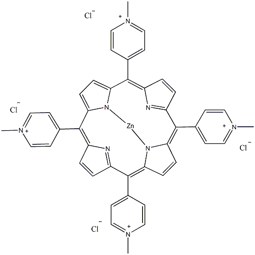 Zinc 5,10,15,20-tetra(4-pyridyl)-21H,23H-porphine tetrakis(methochloride)