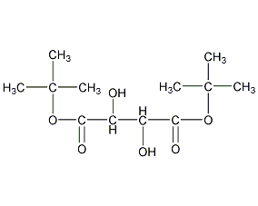 (+)-二叔丁基-L-酒石酸酯结构式