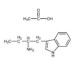 乙色胺结构式