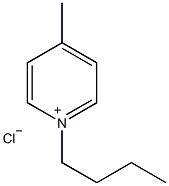 1-丁基-4-甲基氯化吡啶结构式