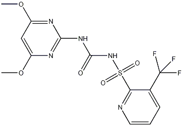 啶嘧黄隆结构式