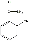 2-氰基苯甲酰胺结构式