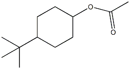 乙酸-4-叔丁基环已酯结构式
