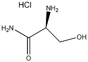 L-丝氨酸胺盐酸盐结构式