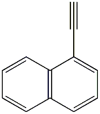 1-乙炔基萘结构式