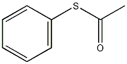 硫代乙酸苯酯结构式