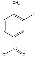 2-氟-4-硝基甲苯结构式