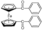 1,1'-二苯甲酰二茂铁结构式