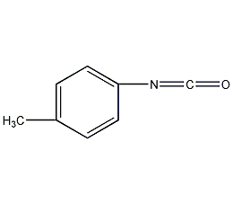 对甲苯异氰酸酯结构式