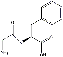 甘氨酰-L-苯丙氨酸结构式