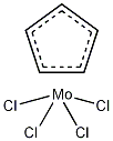 四氯化环戊二烯钼结构式