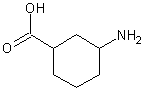 3-氨基环己甲酸结构式