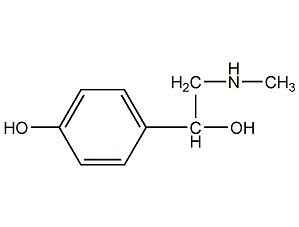 DL-脱氧肾上腺素结构式