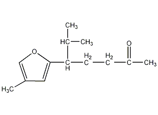 茄尼呋喃结构式