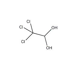 三氯乙醛水合物结构式