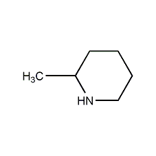 2-甲基哌啶结构式