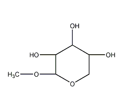 甲基-β-D-吡喃木糖苷结构式
