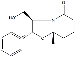 [2S-(2α,3β,8aβ)]-(+)-Hexahydro-3-(hydroxymethyl)-8a-methyl-2-phenyl-5H-oxazolo[3,2-a]pyridin-5-one