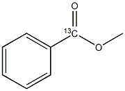 苯甲酸甲酯-α-13C结构式