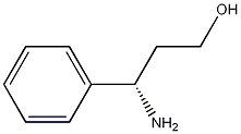 (S)-3-氨基-3-苯基丙烷-1-醇结构式