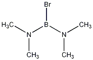 双(二甲氨基)硼烷溴结构式