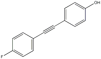 4-(4-氟代苯乙烯基)苯酚结构式