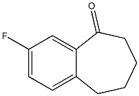 8-氟-1-苯并环庚酮结构式