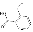 2-溴甲基-羧酸苯结构式