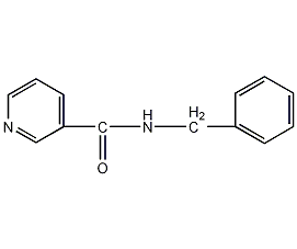 N-苄基烟酰胺结构式