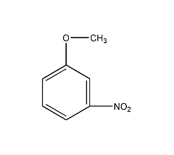 间硝基苯甲醚结构式