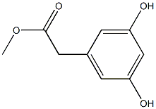 3,5-二羟基苯基乙酸甲酯结构式