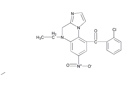 尼唑苯酮结构式
