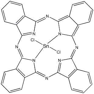 二氯酞菁锡结构式