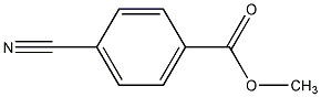 4-氰基苯甲酸甲酯结构式