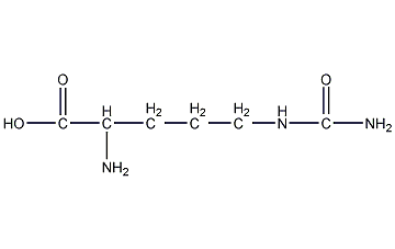 DL-瓜氨酸结构式