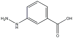 3-肼基苯甲酸结构式