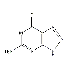 8-氮鸟嘌呤结构式