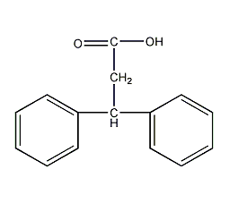 3,3-二苯基丙酸结构式