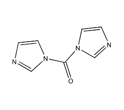 N,N'-羰基二咪唑结构式