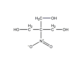 三(羟甲基)硝基甲烷结构式