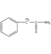 2-苯基硫代乙酰胺结构式