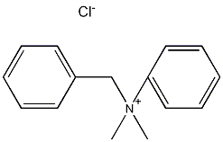苄基二甲基苯基氯化铵结构式