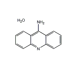 9-吖啶胺半水合物结构式