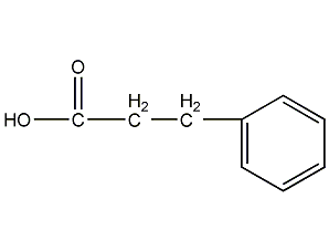 3-苯基丙酸结构式