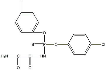 毒鼠磷结构式