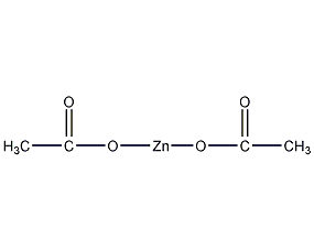 醋酸锌结构式