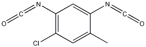 4-氯-6-甲基间亚苯基二异氰酸酯结构式