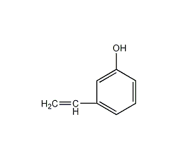 3-乙烯基苯酚结构式
