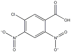 5-氯-2,4-二硝基苯甲酸结构式